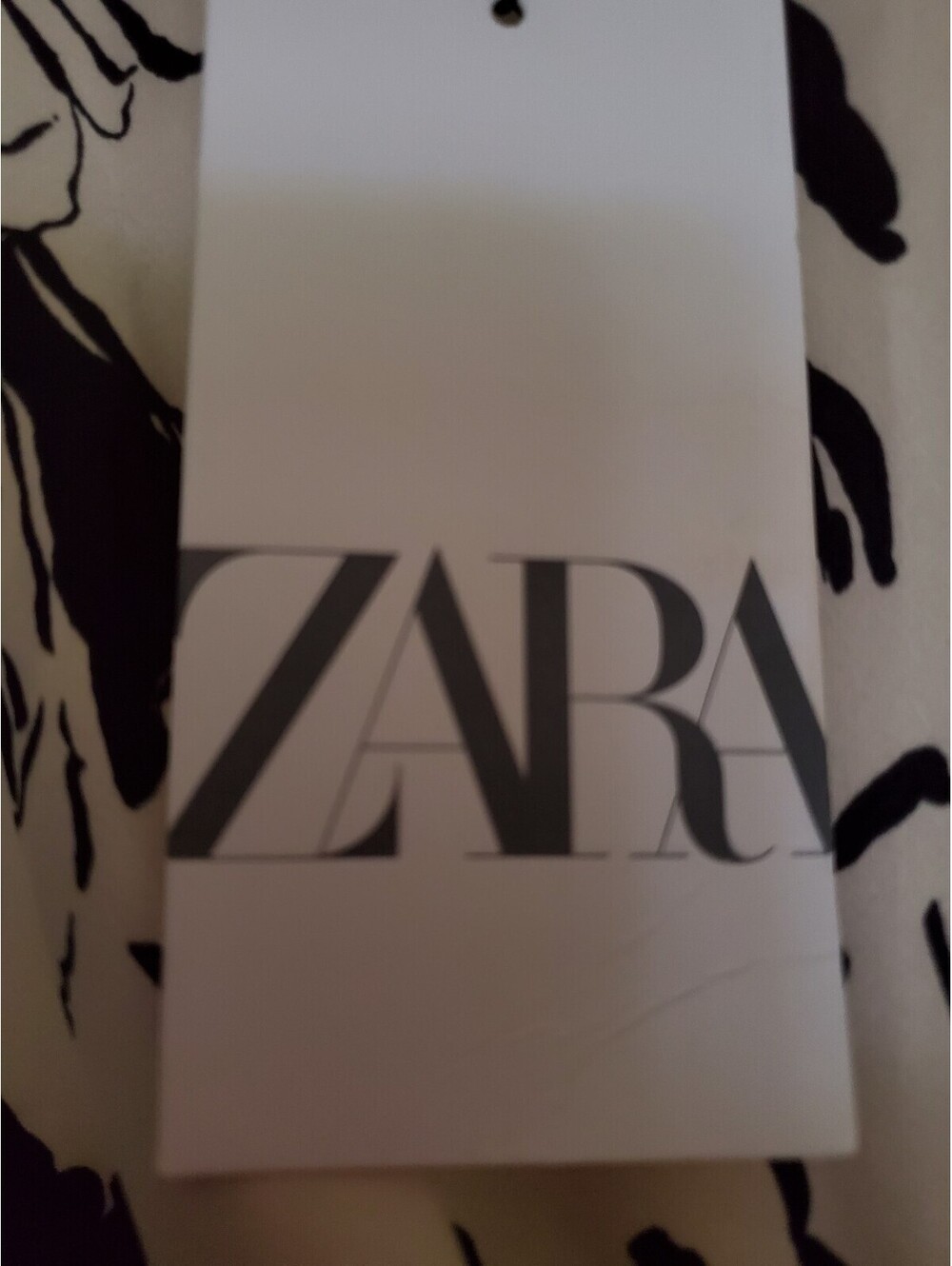NWT Zara Black/cream Small Dress - Picture 2 of 3